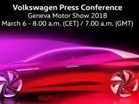 Watch Live Today: Volkswagen Press Conference at 2018 Geneva Motor Show +VIDEO