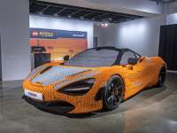 Full-Size Lego McLaren 720S Now On Display in Los Angeles at Petersen Automotive Museum