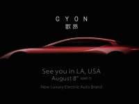 A New High-end Chinese Electric Vehicle Brand "GYON" Launched in Los Angeles