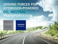 Joint venture for large-scale production of fuel-cells: Volvo Group and Daimler Truck AG sign binding agreement for new fuel-cell joint venture