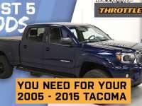 2005-2015 Toyota Tacoma First 5 Mods for theautochannel.com