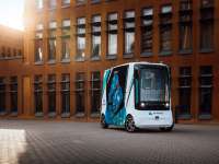 The first autonomous hydrogen vehicle in the world showcased in Tartu