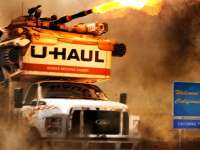 U-Haul Introduces Armored War Rigs For Californians Trying To Flee State's Post-Apocalyptic Wasteland