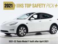 2021-22 Tesla Model Y earns highest IIHS accolade