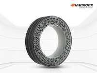 Hankook Tire exhibits futuristic airless concept tire i-Flex at CES 2022 Hankook Tire exhibits futuristic airless concept tire i-Flex at CES 2022