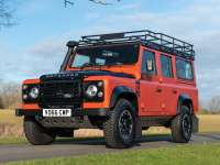 Last off the line 2016 Land Rover Defender 110 Adventure with just 52 miles set to break auction sales record