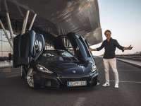Rimac Nevera #001 Delivered to 2016 Formula One World Champion and sustainability entrepreneur, Nico Rosberg Rimac Nevera #001 Delivered to 2016 Formula One World Champion and sustainability entrepreneur, Nico Rosberg