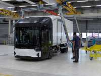 First full-electric Volta Zero commercial truck drives off production line