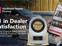 Southeast Toyota Finance Ranked Highest in Overall Dealer Satisfaction by J.D. Power for Second Consecutive Year Southeast Toyota Finance Ranked Highest in Overall Dealer Satisfaction by J.D. Power for Second Consecutive Year