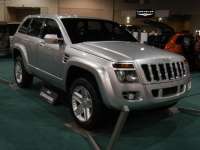 1998 - DaimlerChrysler Unveils Methanol Or H2 Fuel Cell Electric 4x4 Jeep Commander Concept - 1998!